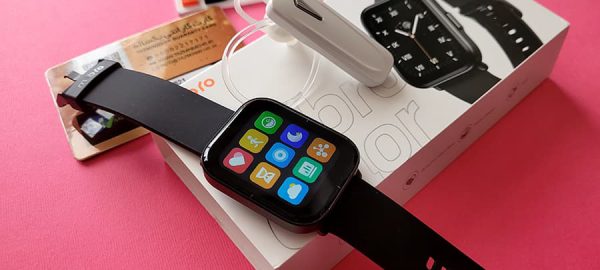 ساعت هوشمند شیائومی مدل mibro color - نسخه گلوبال - اورجینال - همراه هندزفری بلوتوث هدیه و دستبند هدیه و کارت گارانتی یکساله