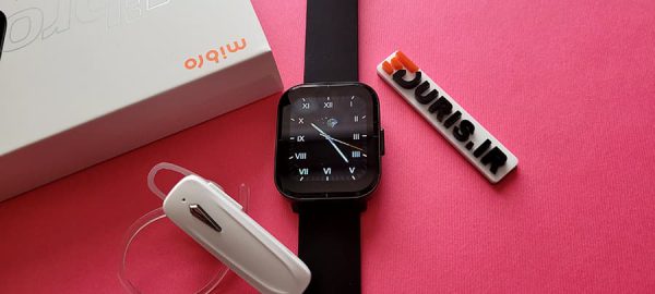 ساعت هوشمند شیائومی مدل mibro color - نسخه گلوبال - اورجینال - همراه هندزفری بلوتوث هدیه و دستبند هدیه و کارت گارانتی یکساله