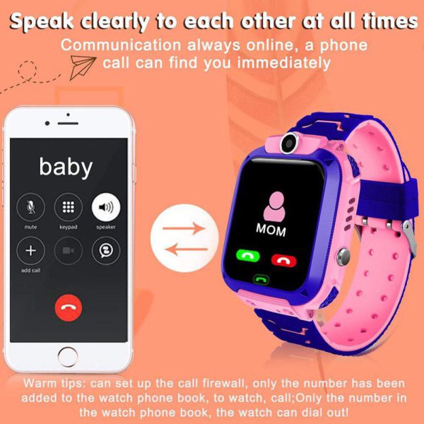 ساعت هوشمند ردیاب کودکان با قابلیت برقراری تماس